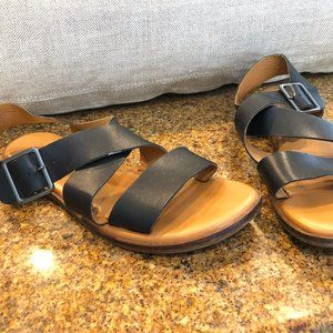 Franco Sarto Black Sandles